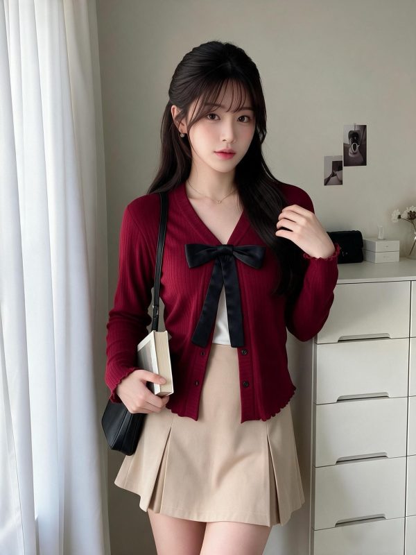 Ribbon Cardigan